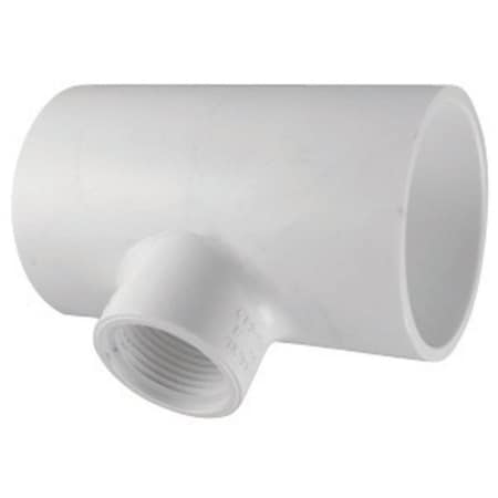 Pinpoint Charlotte Pipe & Foundry PVC024014300 PVC Schedule 40 Reducing Tee 1.5 x 0.5 in. FPT PI2512809